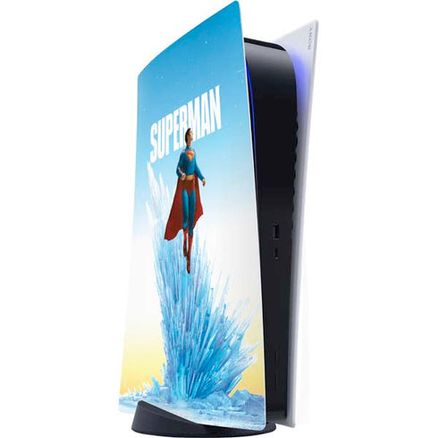 Superman 2025 Fortress of Solitude Classic Rise PS5 Digital Edition Console Skin